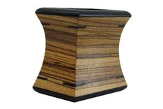 Pen / Pencil Box (Solid Zebrawood & Wenge) 4 small