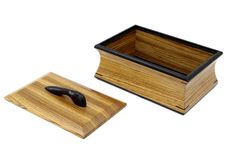 Cove Box | Solid Zebrawood And Wenge 4 small