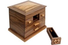 Secret Drawer Jewelry Box 5 small