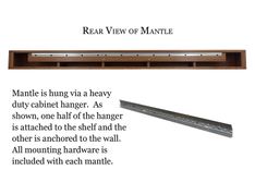 Floating Mantle | Solid Cherry Wood 5 small
