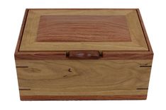 Men’S Valet & Watch Box | Solid Figured Cherry Wood & Bubinga 2 small
