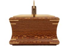 Cove Box | Solid Lace Wood & Birdseye Maple 3 small