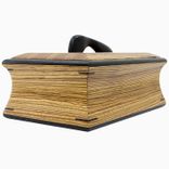 Cove Box | Solid Zebrawood And Wenge 1 small