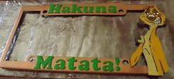 Custom License Plate Holder 1 small