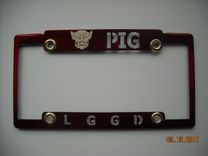 Custom License Plate Holder 4 small