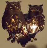 Double Owl Wall Switch Plate Cover 3 small