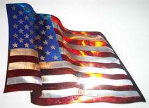 United States Flag Wall Sculpture 1 small