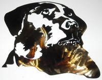 Dog Silhouette Wall Art 2 small