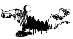 Mountain Landscape Wall Art 3 small