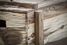 Weathered Cedar Box 6 small