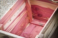 Weathered Cedar Box 2 small