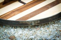 Walnut/ Hard Maple Lazy Susan 3 small