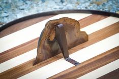 Walnut/ Hard Maple Lazy Susan 2 small