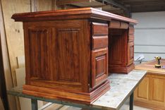 Executive Desk Bubinga 6 small