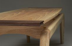 Ash And Walnut Coffee Table 2 small