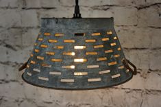 Galvanized Bucket Light 2 small