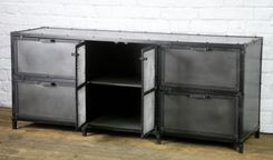 Industrial File Cabinet, Vintage Industrial File Drawers, Industrial Office Filing Cabinet, 7 small