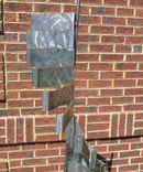 Outdoor Abstract Metal Windmill Rotating Scultpure, Yard Art Or Interior Art 3 small