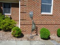 Outdoor Abstract Metal Windmill Rotating Scultpure, Yard Art Or Interior Art 4 small