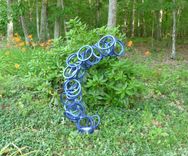 Outdoor Abstract Metal Scultpure, Yard Art Or Interior Art 4 small