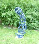 Outdoor Abstract Metal Scultpure, Yard Art Or Interior Art 5 small