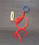 Metal Ring Sculpture #2 6 small