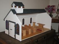 Toy Wooden Church 1 small