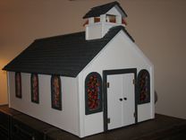 Toy Wooden Church 2 small