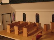Toy Wooden Church 3 small