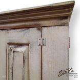 Shabby Cottage Chic Tv Cabinet With Bi-Fold Wrap Around Doors 2 small