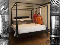 Houston Four Post Canopy Bed 4 small