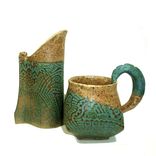 Hand Built Stoneware Cup 1 small