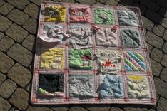 Baby Clothes (T-Shirt) Memory Quilt 1 small