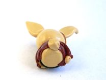 Steampunk Gentlman Rabbit Necklace Pendant 3 small