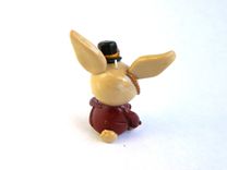 Steampunk Gentlman Rabbit Necklace Pendant 4 small