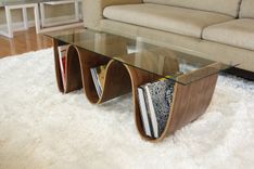Walnut Ribbon Coffee Table 2 small