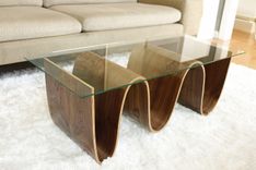 Walnut Ribbon Coffee Table 6 small