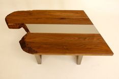 Brushed Aluminum Inlay Table 2 small