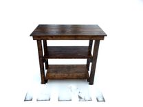 Rustic Reclaimed Wood Kitchen Island Table 1 small