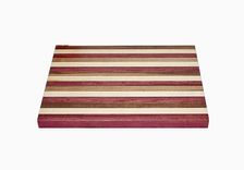 Butcher Block, Cutting Board, Purpleheart, Walnut & Rock Maple 1 small