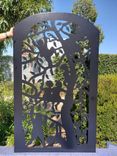 Children climbing over a tree Metal Gate #2920 R. O. width 36" by 60" H 1 small