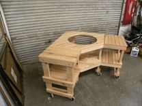 Green Egg Corner Grill Table 2 small