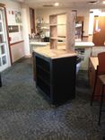 Rolling Island With Reclaimed Oak Counter Top 2 small