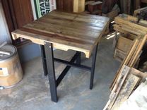 Reclaimed Oak Pub Table 1 small