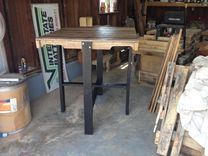 Reclaimed Oak Pub Table 2 small