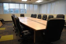 Boat Style Conference Table 1 small