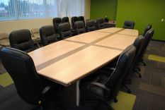 Boat Style Conference Table 3 small
