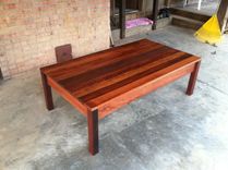Reclaimed Coffee Table, Exotic South American Hardwood 4 small