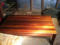 Reclaimed Coffee Table, Exotic South American Hardwood 2 small