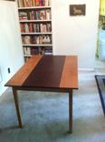 Dining Table, White Oak/Black Walnut 2 small
